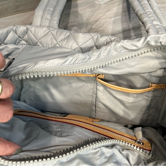 MZ Wallace Metro Tote Dove Grey New with Tags - Picture 6 of 13